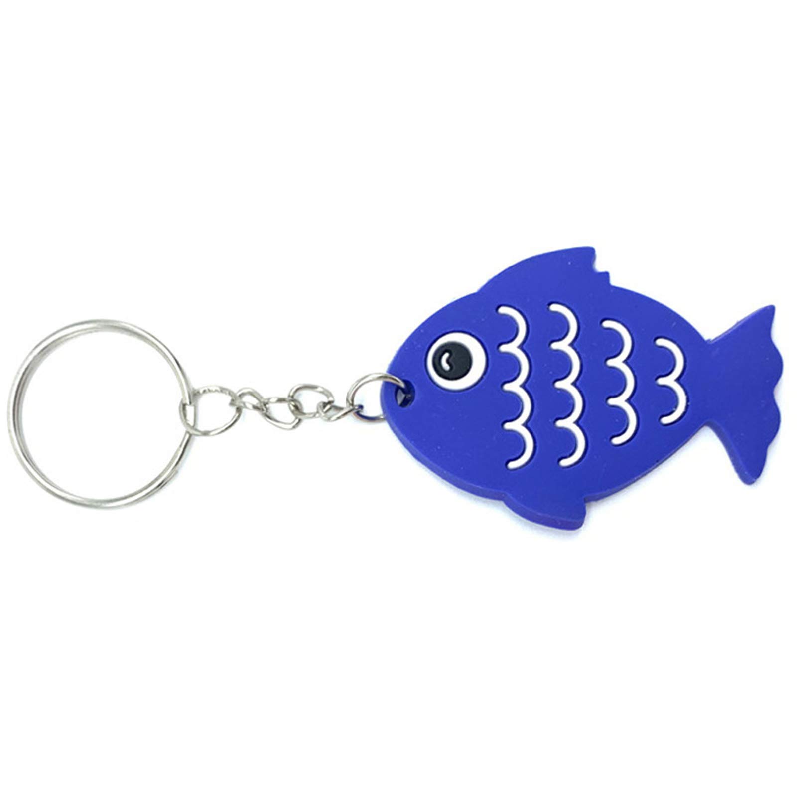 20 Pack Fish Keychains - Cute Fishing Theme Party Favors for 1st Birthday, Baby Shower & Fish Themed Events - Perfect for Party Decorations, Gift Bags & Keychain Accessories (Great for Birthday Parties, Baby Showers & Fishing Theme Events)