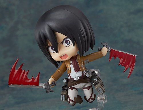 Good Smile Attack on Titan Mikasa Ackerman Nendoroid Action Figure - Anime Collectible Toy for Fans | Perfect for Display, Gifts & Cosplay Inspiration
