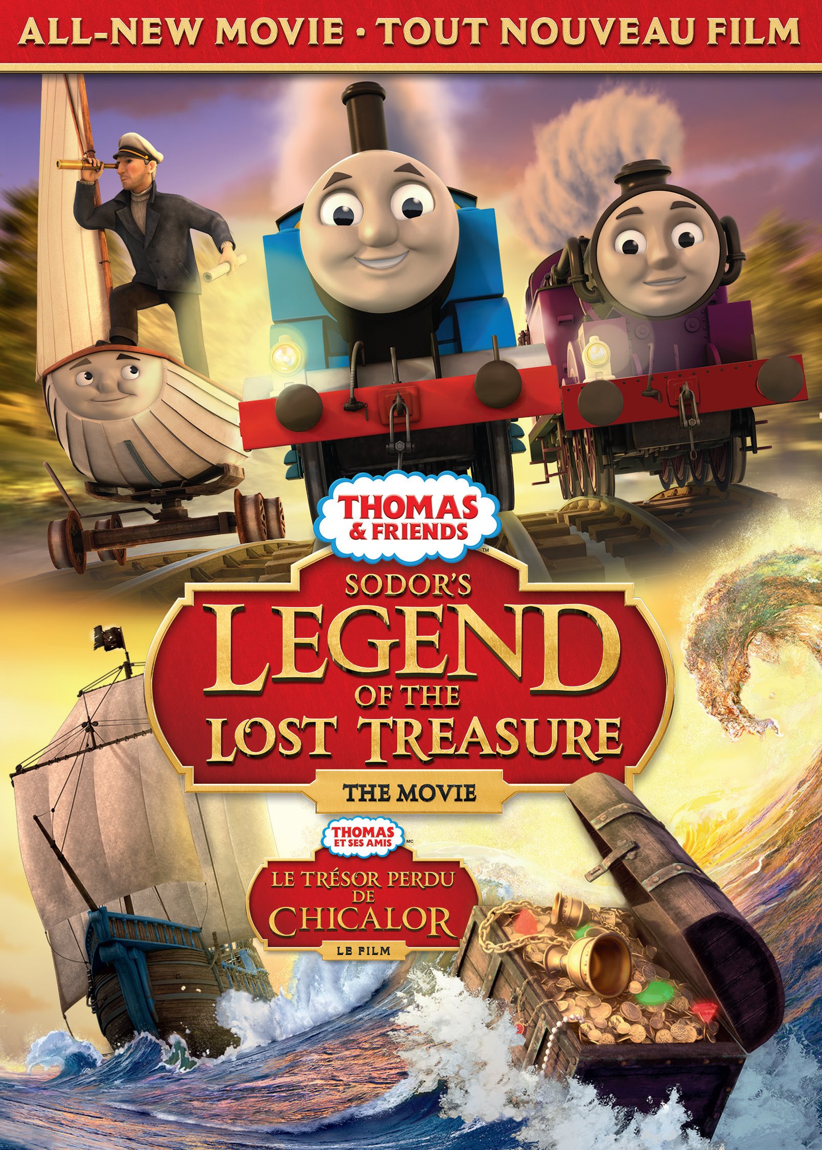 Thomas & Friends: Sodor's Legend of the Lost Treasure - Kids Adventure Movie for Family Fun & Train Enthusiasts | Perfect for Birthday Parties & Playtime