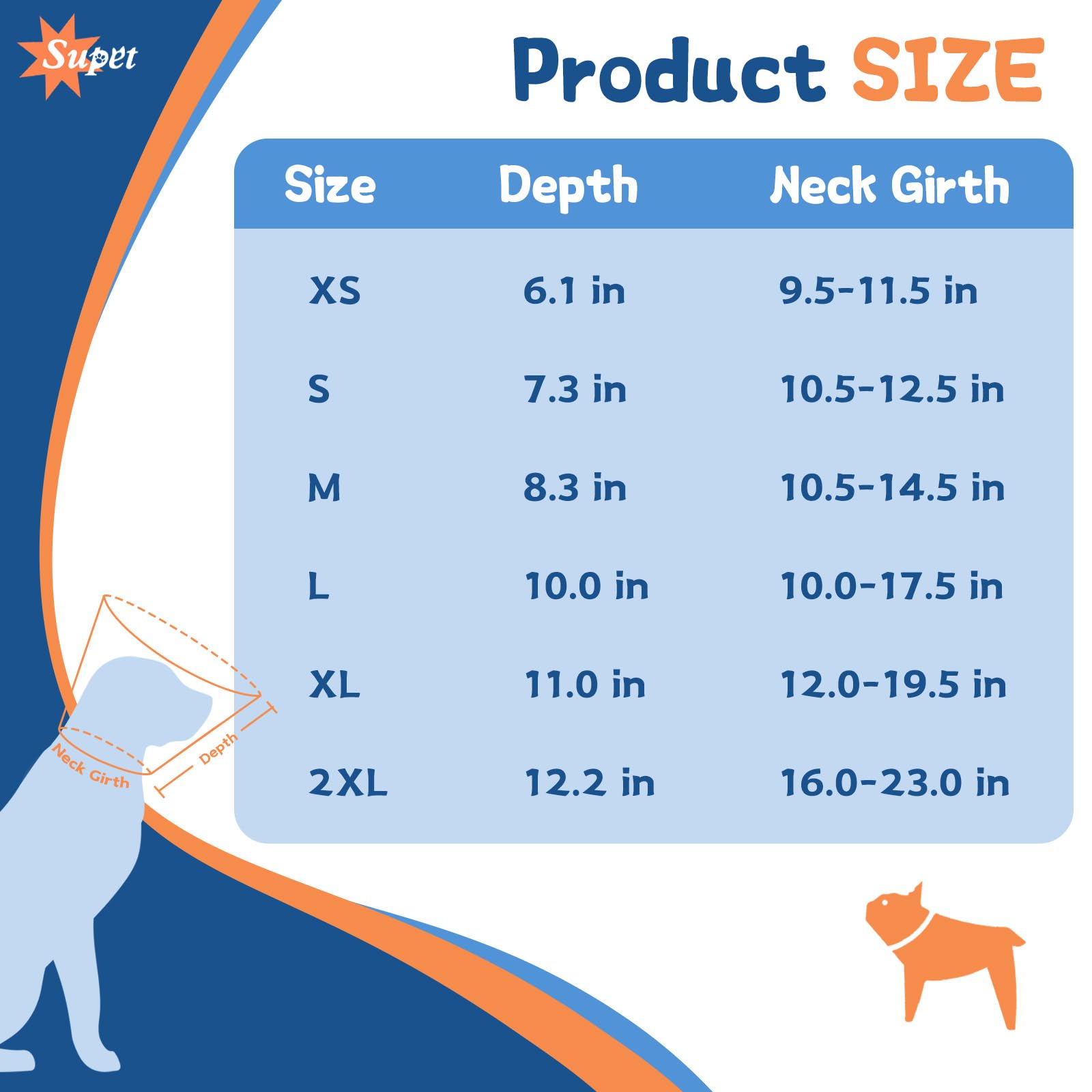 Soft Adjustable Dog Cone Collar for Small Dogs - Post-Surgery Recovery E-Collar to Prevent Licking | Comfortable Elizabethan Collar Alternative | Perfect for Pets After Spay/Neuter Surgery or Wound Healing (XS)