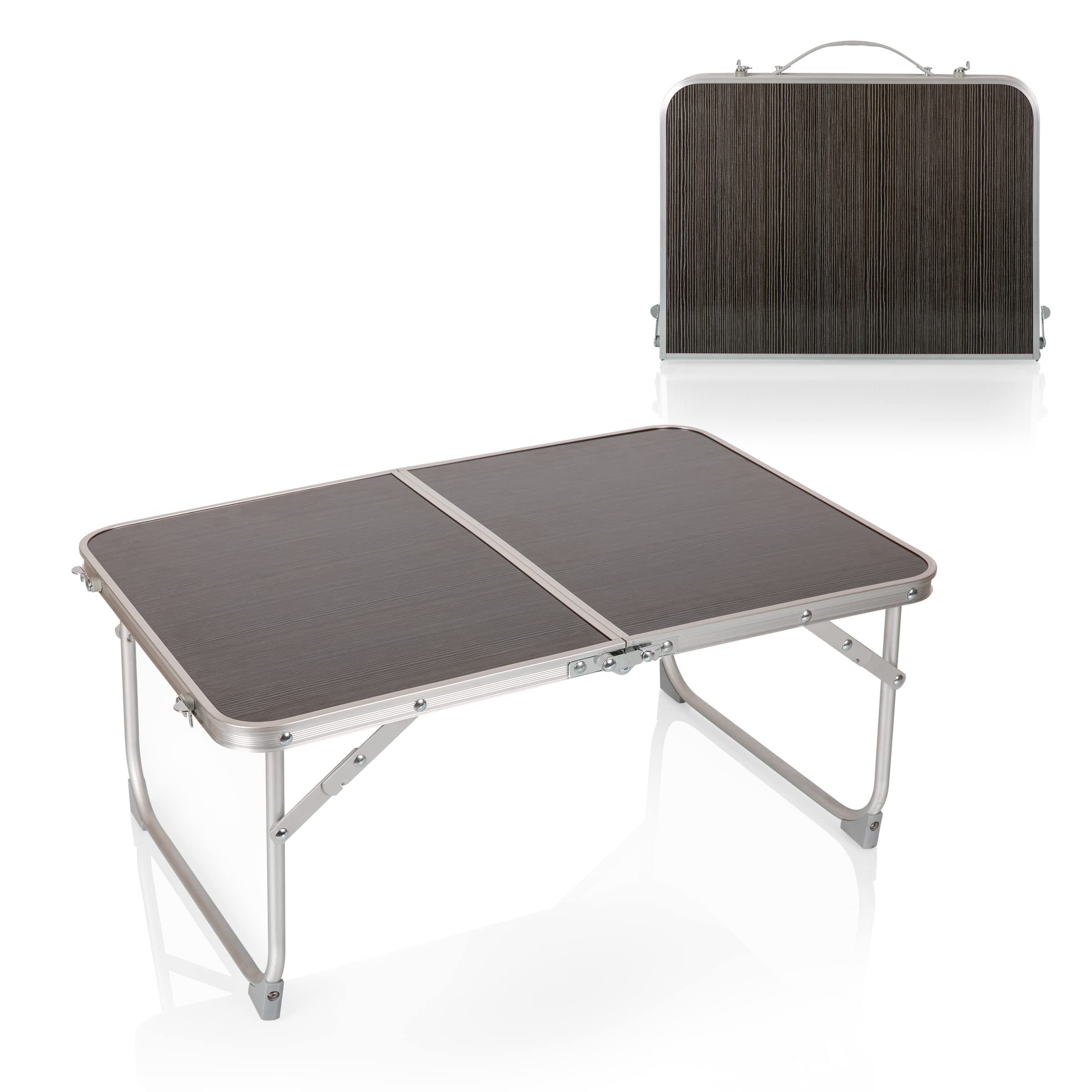 PICNIC TIME NFL Concert Mini Portable Folding Table - Small Lightweight Picnic Table for Outdoor Events, Tailgating, Camping & Beach Parties
