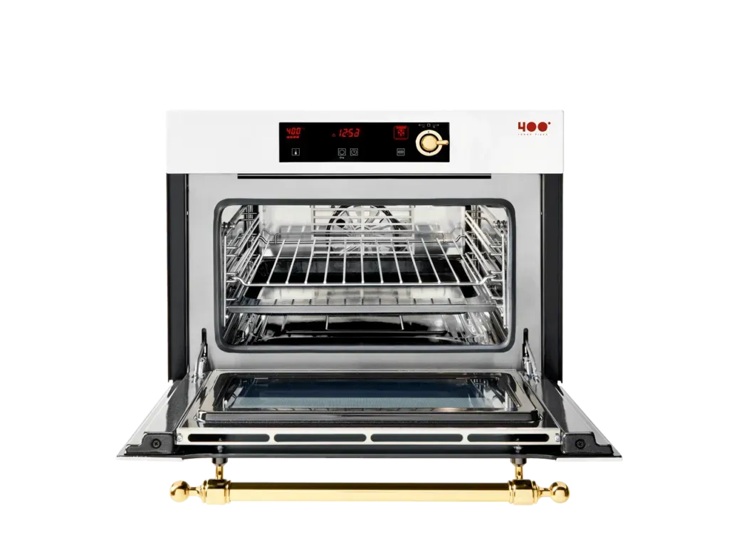 ILVE Nostalgie Compact Multifunction Electric Oven - 400°F Countertop Convection Toaster Oven for Baking, Roasting & Broiling | Perfect for Small Kitchens, Apartments & Dorm Rooms