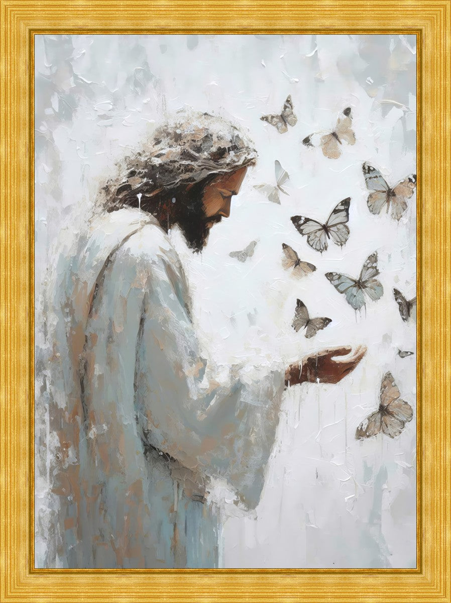 Elegant Butterfly Wings Large Wall Art Decor - Perfect for Living Room, Bedroom, or Office Decoration