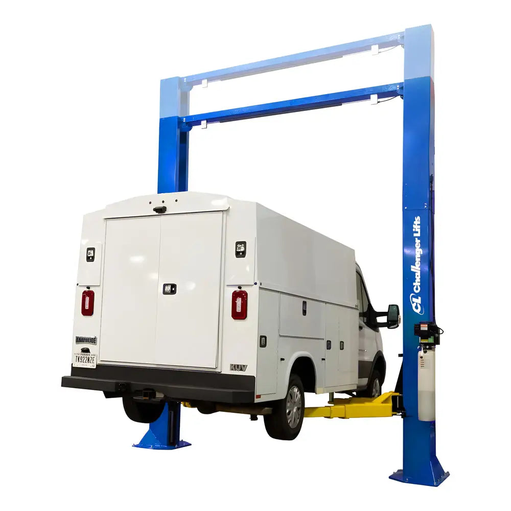 Challenger CL20 20K Heavy Duty Symmetric Two Post Car Lift - Extended Height for Trucks & SUVs | Perfect for Auto Repair Shops & Home Garages