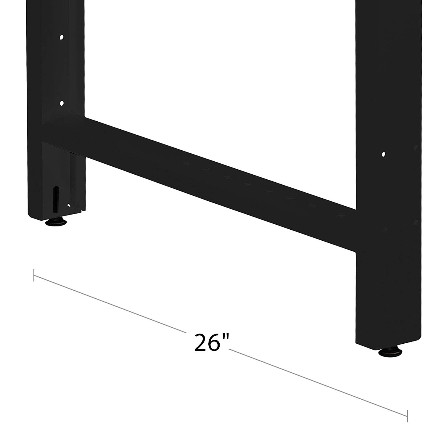 Heavy Duty Adjustable Garage Workbench Table Frame 26