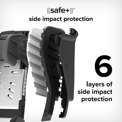 Diono Radian 3RXT Safe+ Convertible Car Seat for Toddlers & Kids - 3-in-1 Rear Facing, Forward Facing & Booster Seat - Perfect for Travel, School Runs & Family Road Trips