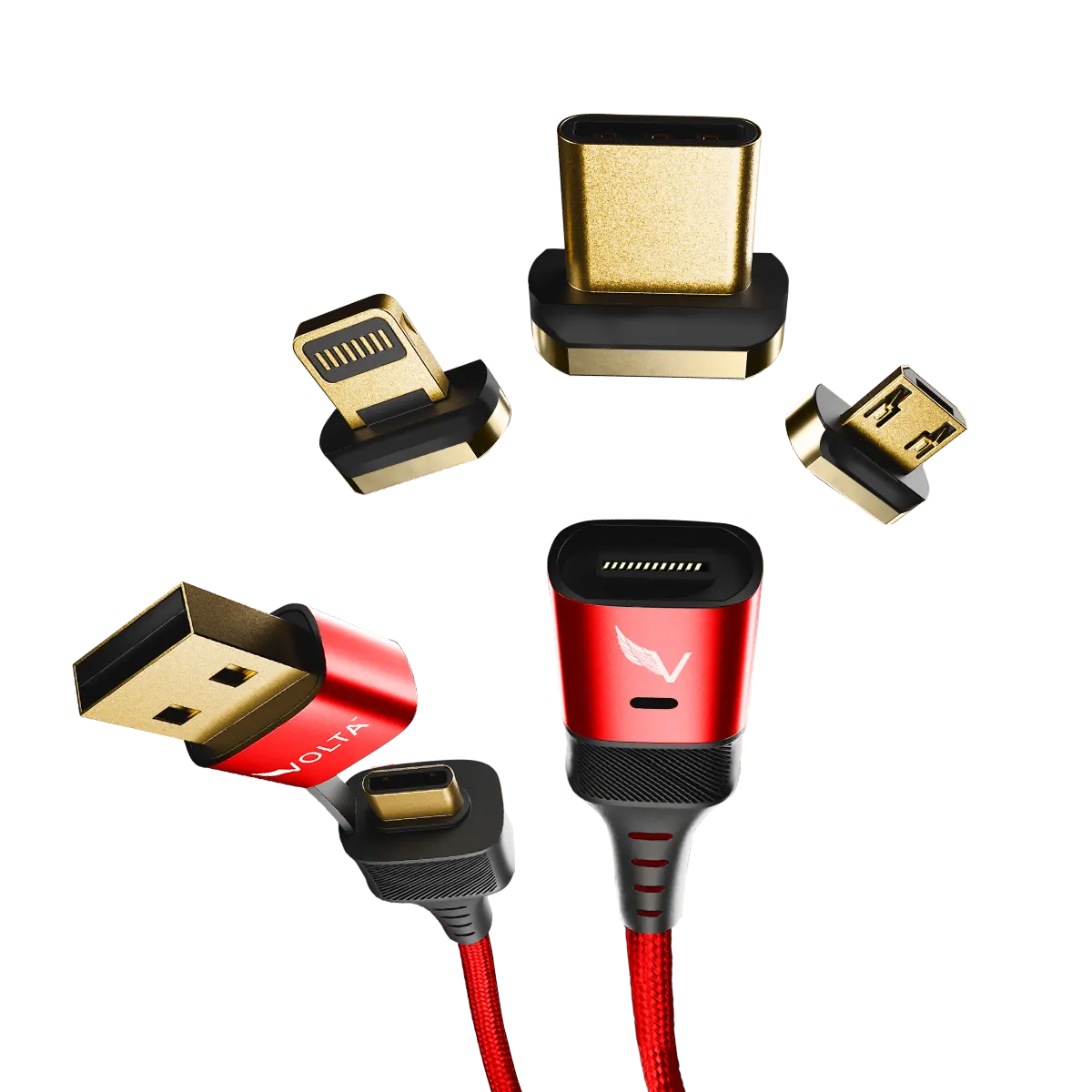 Volta MAX 240W USB-C Magnetic Charging Cable - Fast Charging for iPhone 15, MacBook, iPad, Samsung Galaxy | Perfect for Home, Office & Travel