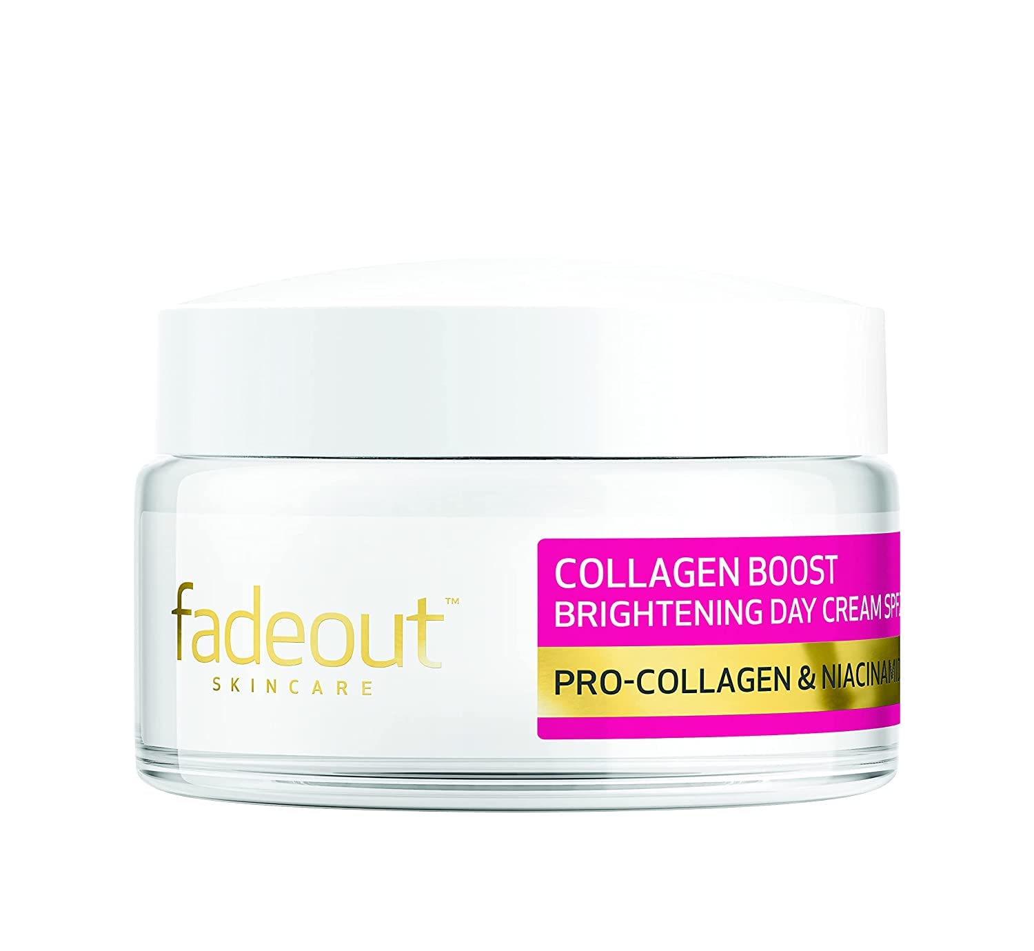 Brightening Collagen Boost Day Face Cream SPF25 with Niacinamide, Rosehip Seed Oil & Sacha Inchi Oil – 50ml Hydrating Anti-Aging Moisturizer for Glowing Skin | Perfect for Daily Skincare Routine & Sun Protection