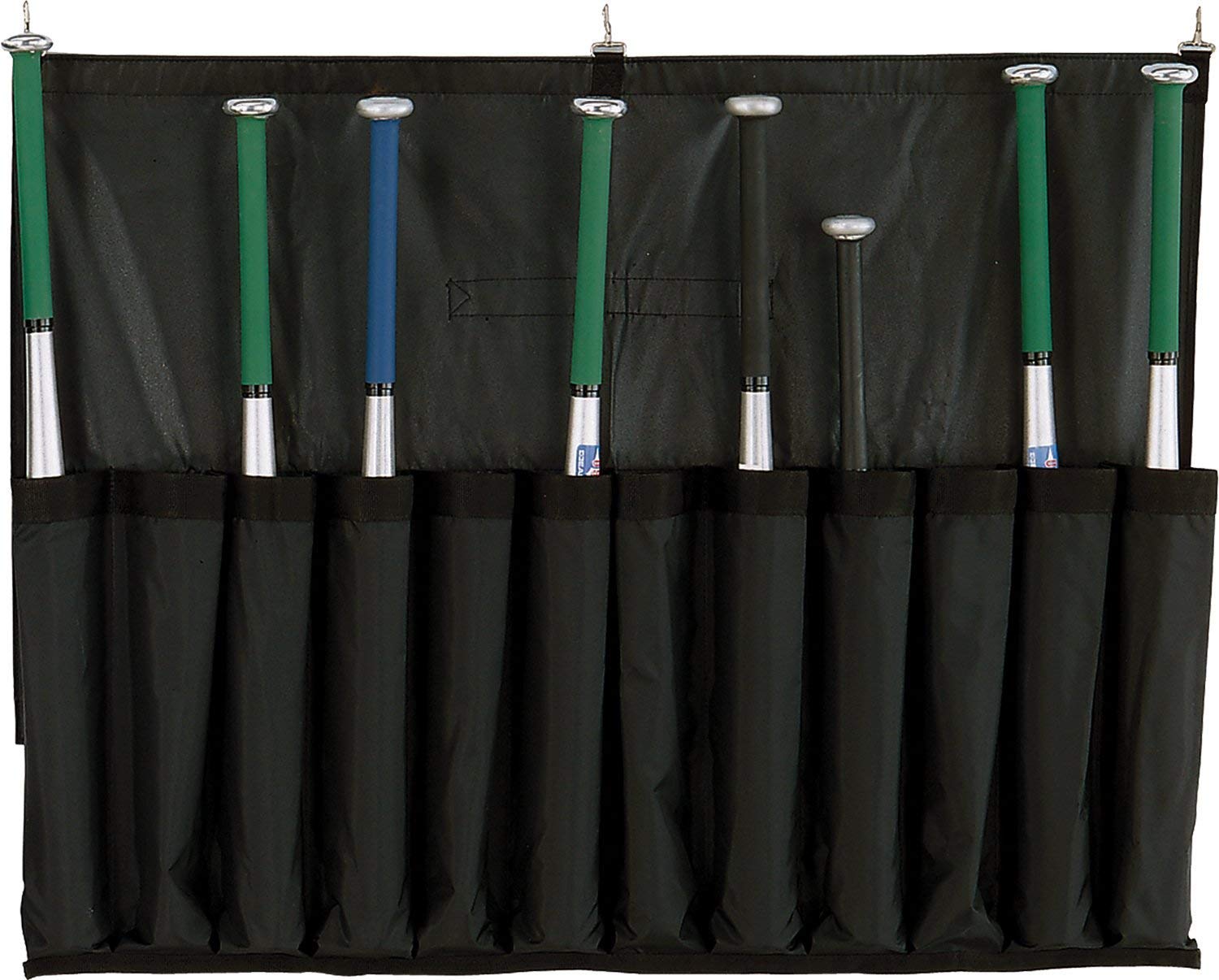 Champion Sports Heavy Duty Nylon Reinforced Baseball Bat Caddy - Perfect for Baseball Practice, Games & Equipment Organization
