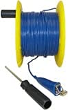 AEMC 5000.06 Blue Replacement Wire (300 ft) for Ground Resistance Tester Kits - Perfect for Electrical Testing, Maintenance, and Outdoor Field Work