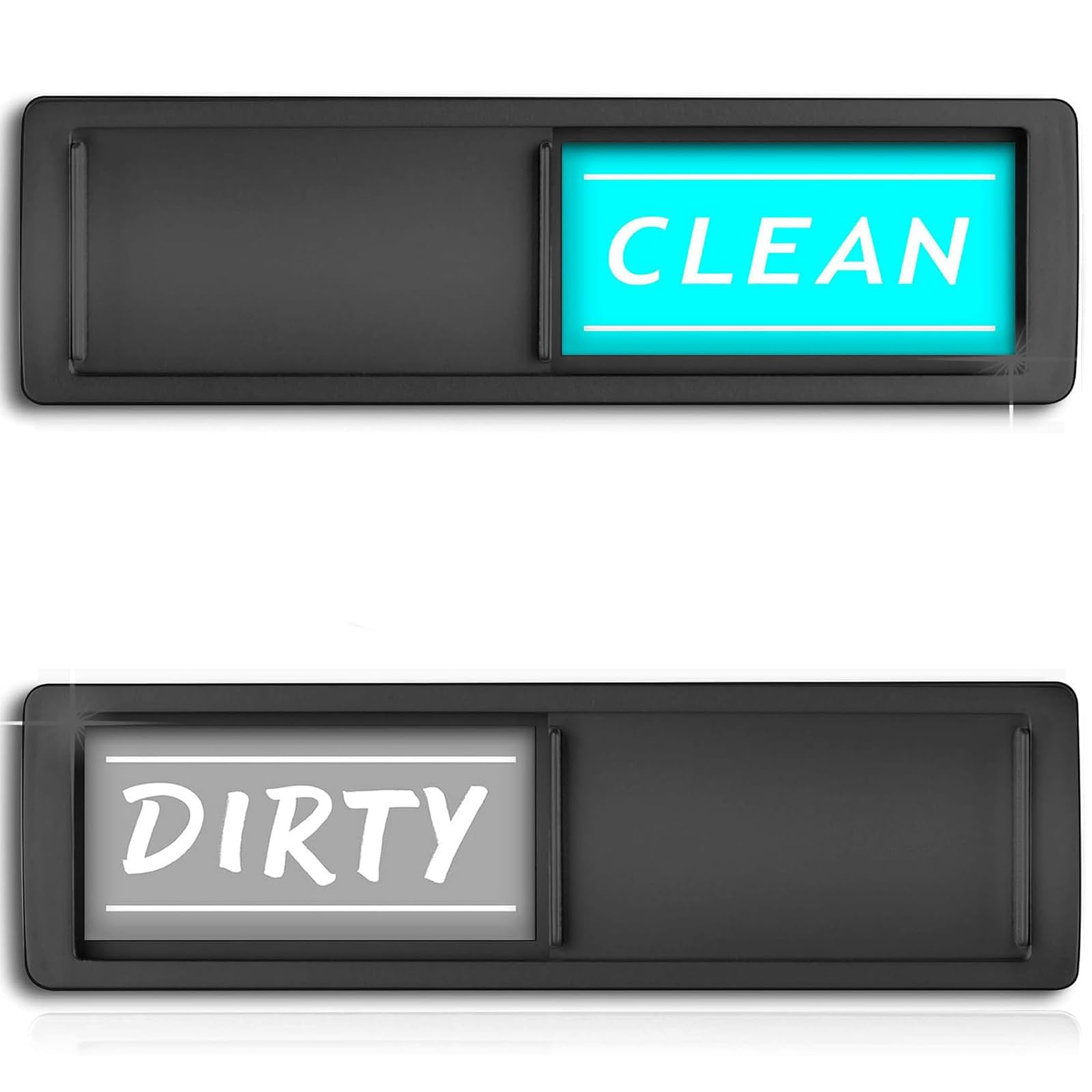 Dishwasher Magnet Clean Dirty Sign - Strong & Classic Kitchen Decor for Dishwasher Door - Stylish Home Organization Accessory (Perfect for Kitchens, Offices & Dorms)