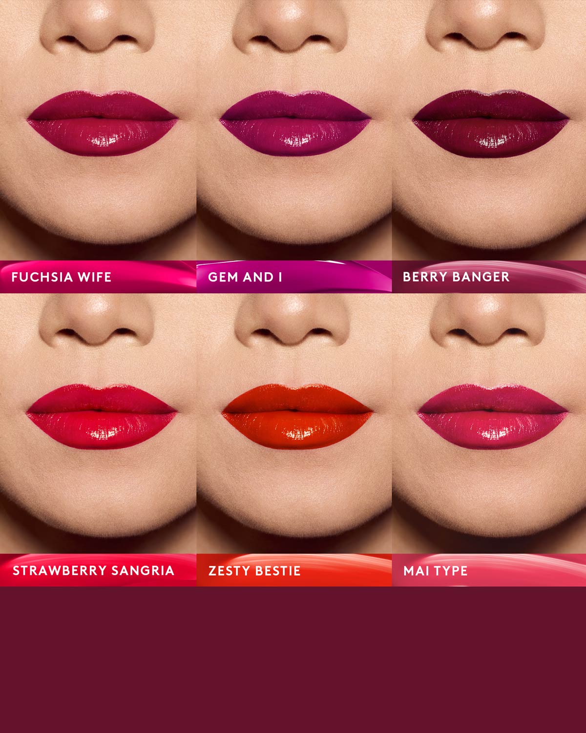 Poutsicle Hydrating Lip Stain - Summatime Collection Fuchsia Wife | Long Lasting Moisturizing Lip Tint for Women | Perfect for Summer Parties, Beach Vacations & Date Nights