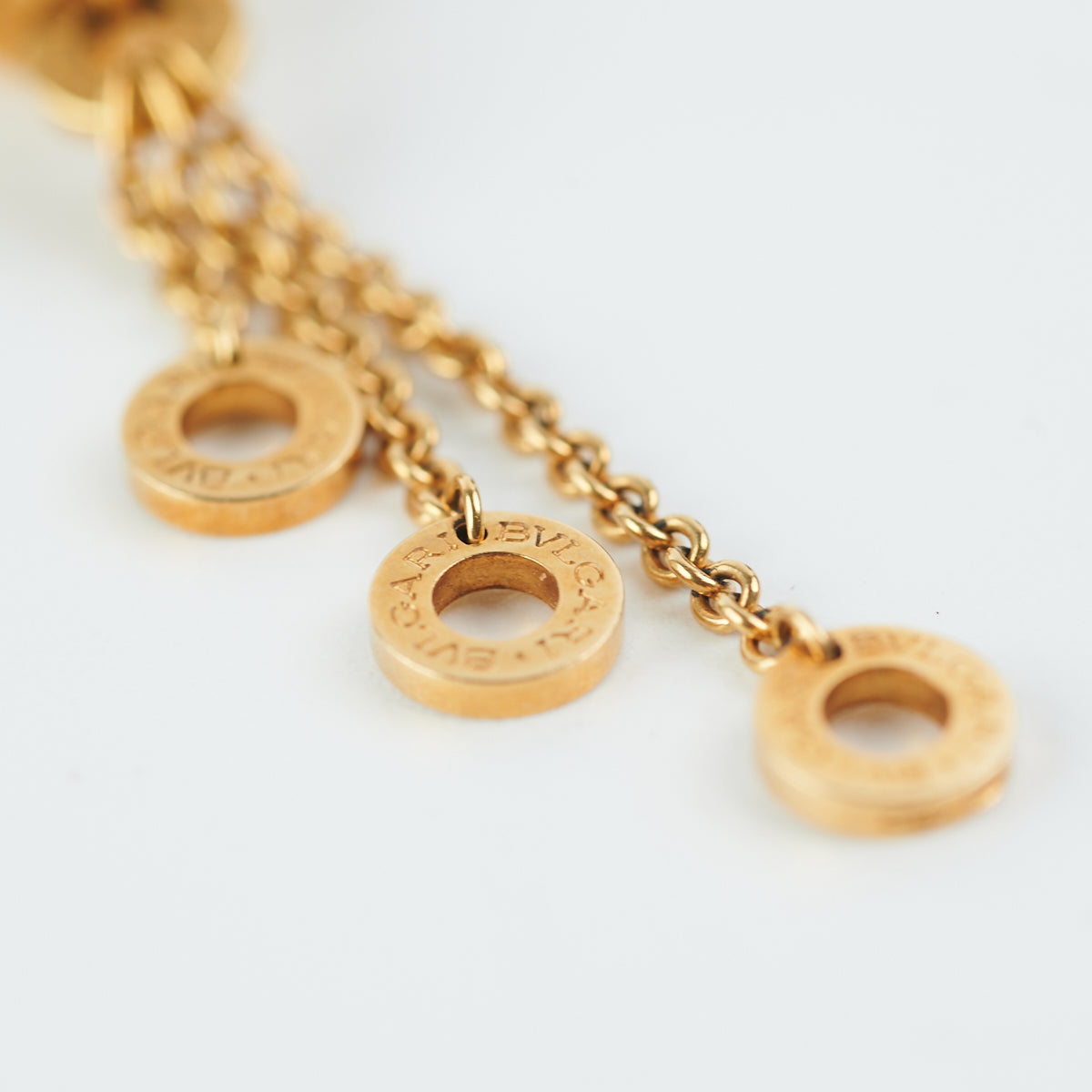 Bvlgari B.zero1 18K Yellow Gold Long Hoop Earrings for Women - Luxury Italian Jewelry for Parties, Weddings & Special Occasions