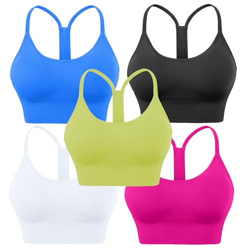 Black White Blue Rose-red Lime-green 5 Pack