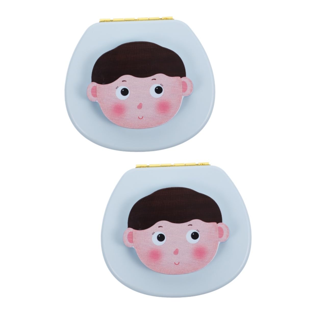 UPKOCH 2-Pack Wooden Baby Tooth Keepsake Box for Boys & Girls - First Tooth Memory Storage Organizer - Perfect for Baby Shower Gifts & Childhood Milestone Preservation
