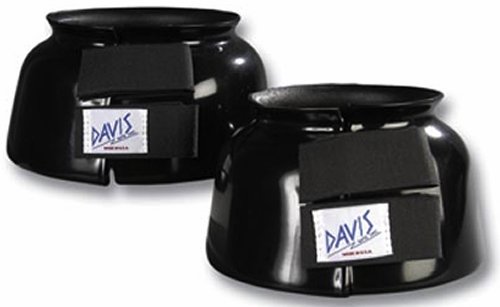 Draft Horse Bell Boots Size 2 - Protective Hoof Boots for Horses - Perfect for Riding, Training & Show