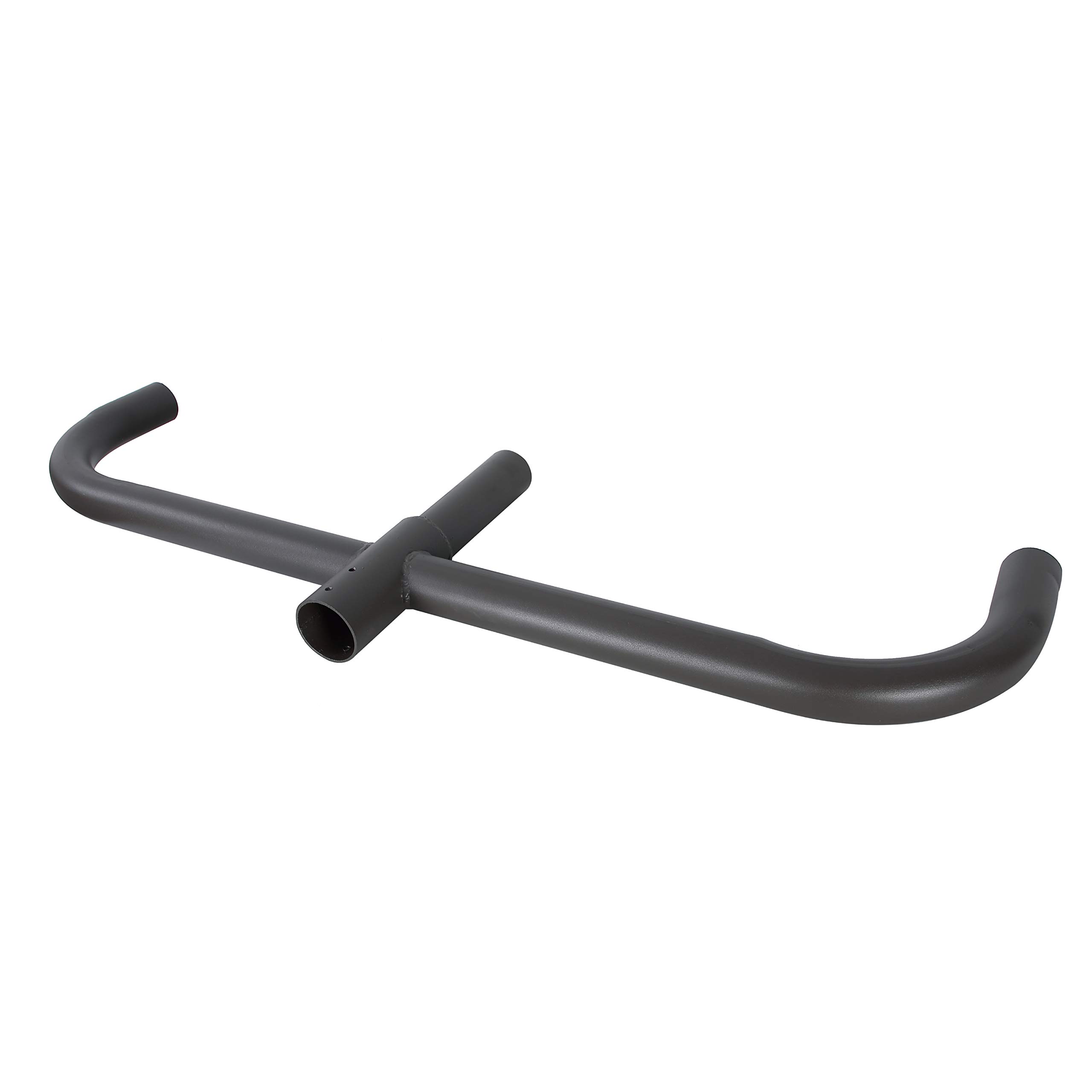 180 Degree Bullhorn Bracket for 3 Lights - Heavy Duty Round Pole Mounting Bracket with 2 3/8 Inch Slip Fitter Tenon - Perfect for Parking Lot Lights, Street Lights & Outdoor Lighting Fixtures - Ideal for Commercial and Industrial Lighting Applications