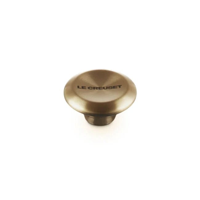 Le Creuset Light Gold Knob - Small, Medium & Large Replacement Knobs for Dutch Ovens & Cookware - Perfect for Stovetop & Oven Use