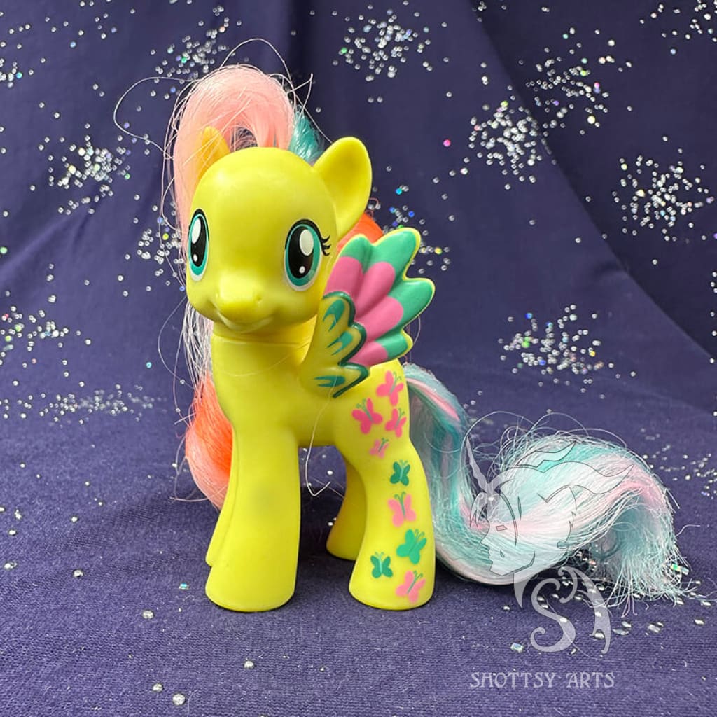 Fluttershy Plush Toy from Seabreezie Set - Cute My Little Pony Collectible for Kids & Fans | Perfect for Bedroom Decor, Birthday Gifts & Anime Collections