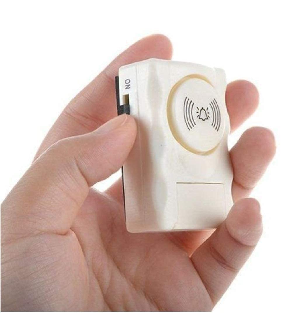 105dB Wireless Door Window Alarm - Burglar Alert Security Sensor for Home & Office Safety | Easy DIY Installation for Windows & Doors