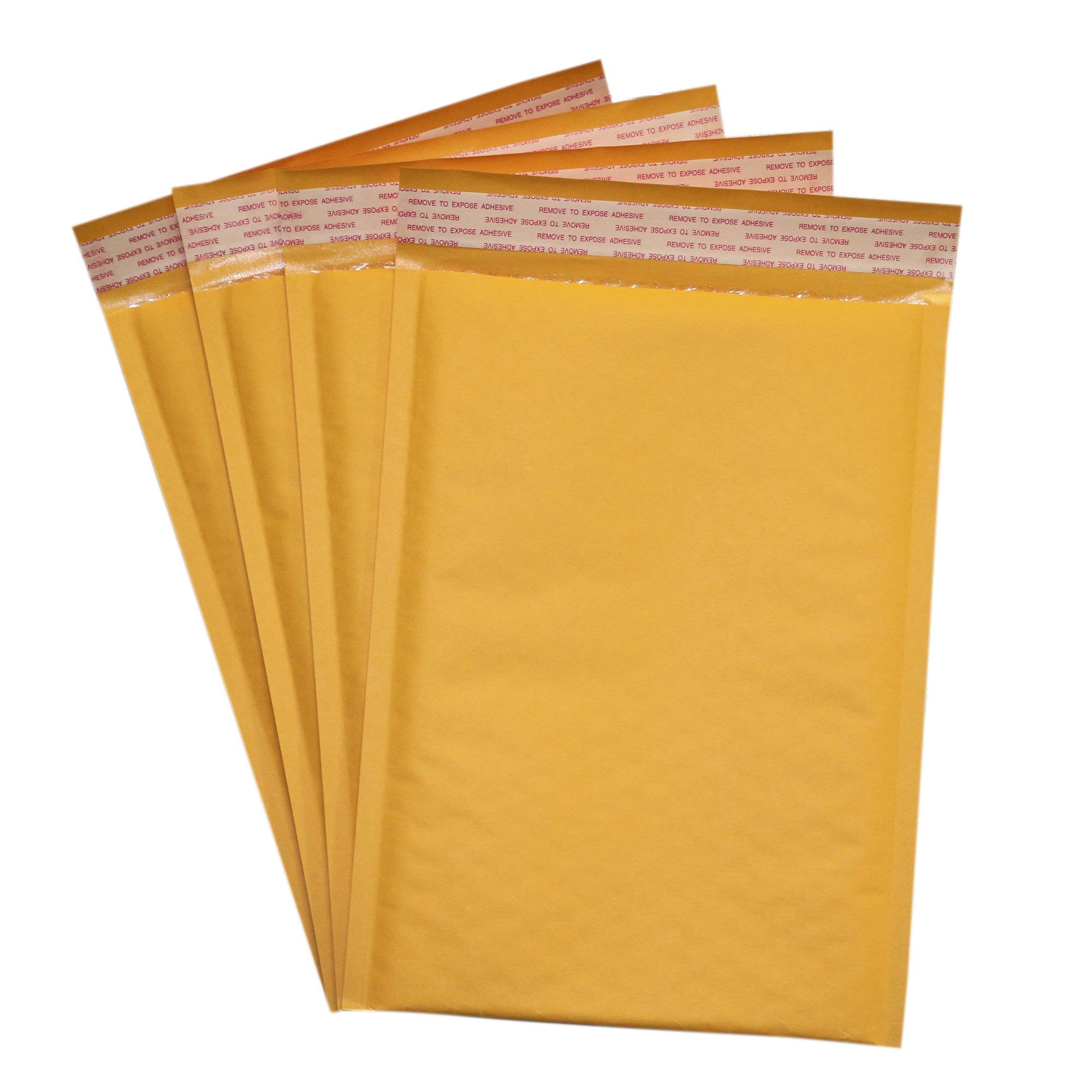 Secure Seal #3 8.5x14.5 Inch Kraft Bubble Mailers - 300 Pack Padded Shipping Envelopes for Ecommerce, Amazon FBA & USPS Packages - Protect Books, Jewelry, Documents & Small Items During Shipping