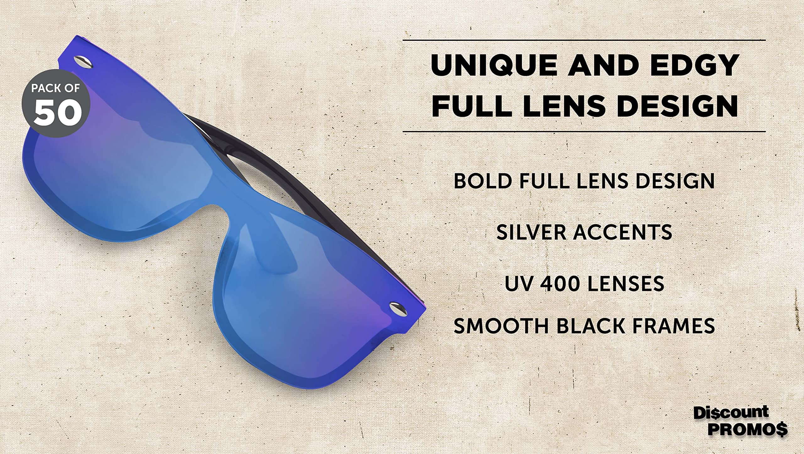 Upper Deck Mirrored Sunglasses for Men & Women - UV Protection, Polarized, Trendy Aviator Style - Perfect for Driving, Beach, Outdoor Sports & Fashion