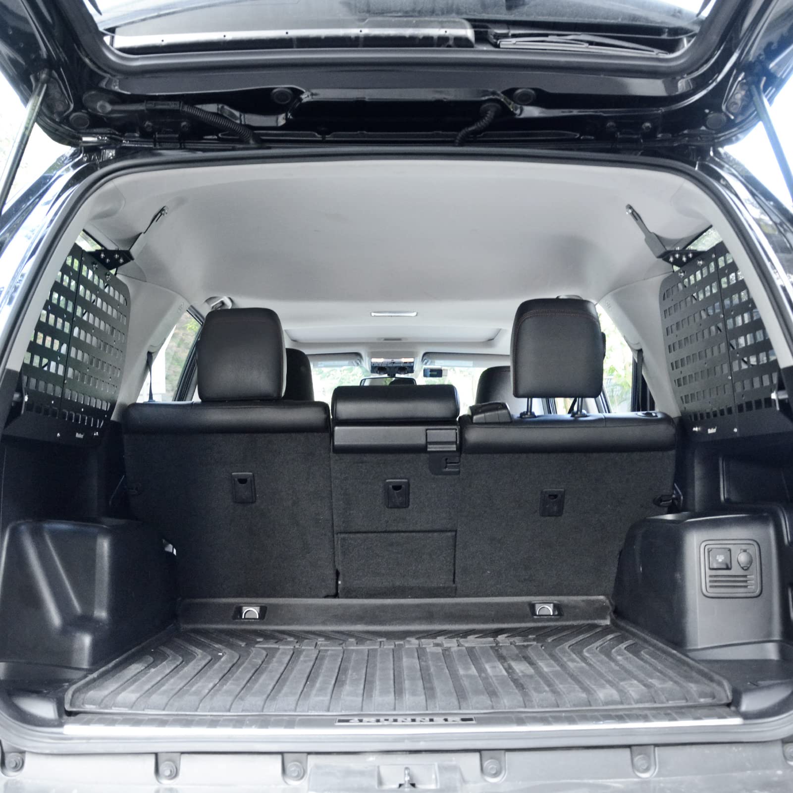 Toyota 4Runner 2010-2020 Rear Window Molle Panel - Modular Storage System with 10 Fastening Tapes | Perfect for Off-Road Gear Organization & Adventure Travel Accessories