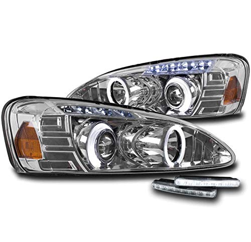Pontiac Grand Prix Halo LED Projector Headlights with 6