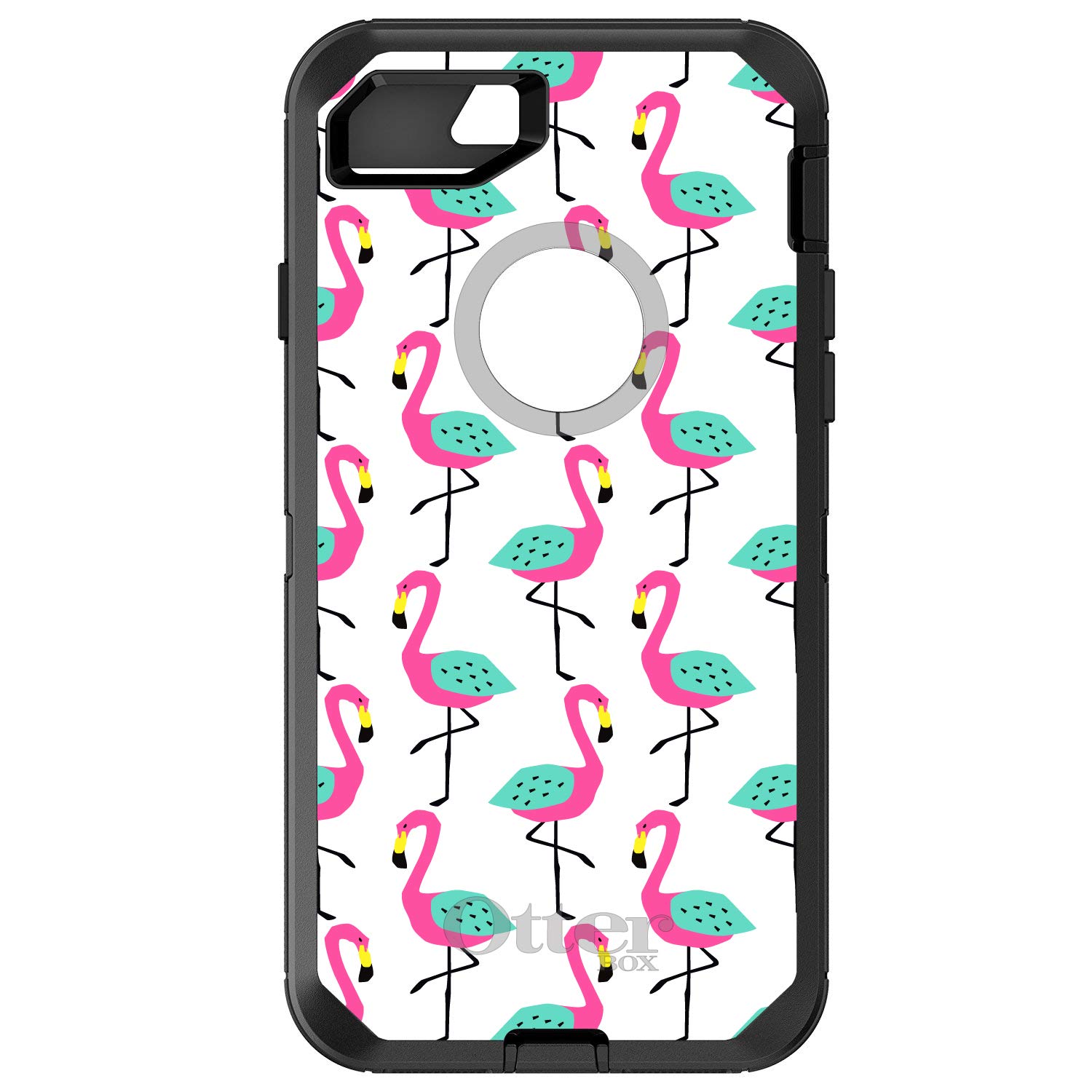 Premium Flamingo Pink Custom Case for iPhone 7 Plus/8 Plus (5.5