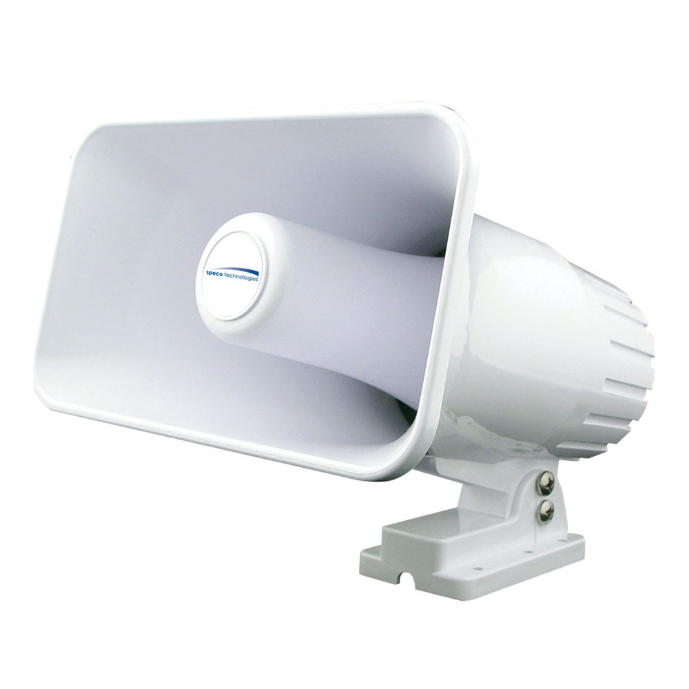 Speco Technologies SPC15RP 5x8 Inch Weatherproof PA Speaker - 8 Ohm, High-Quality Outdoor Sound for Events, Parking Lots & Industrial Use
