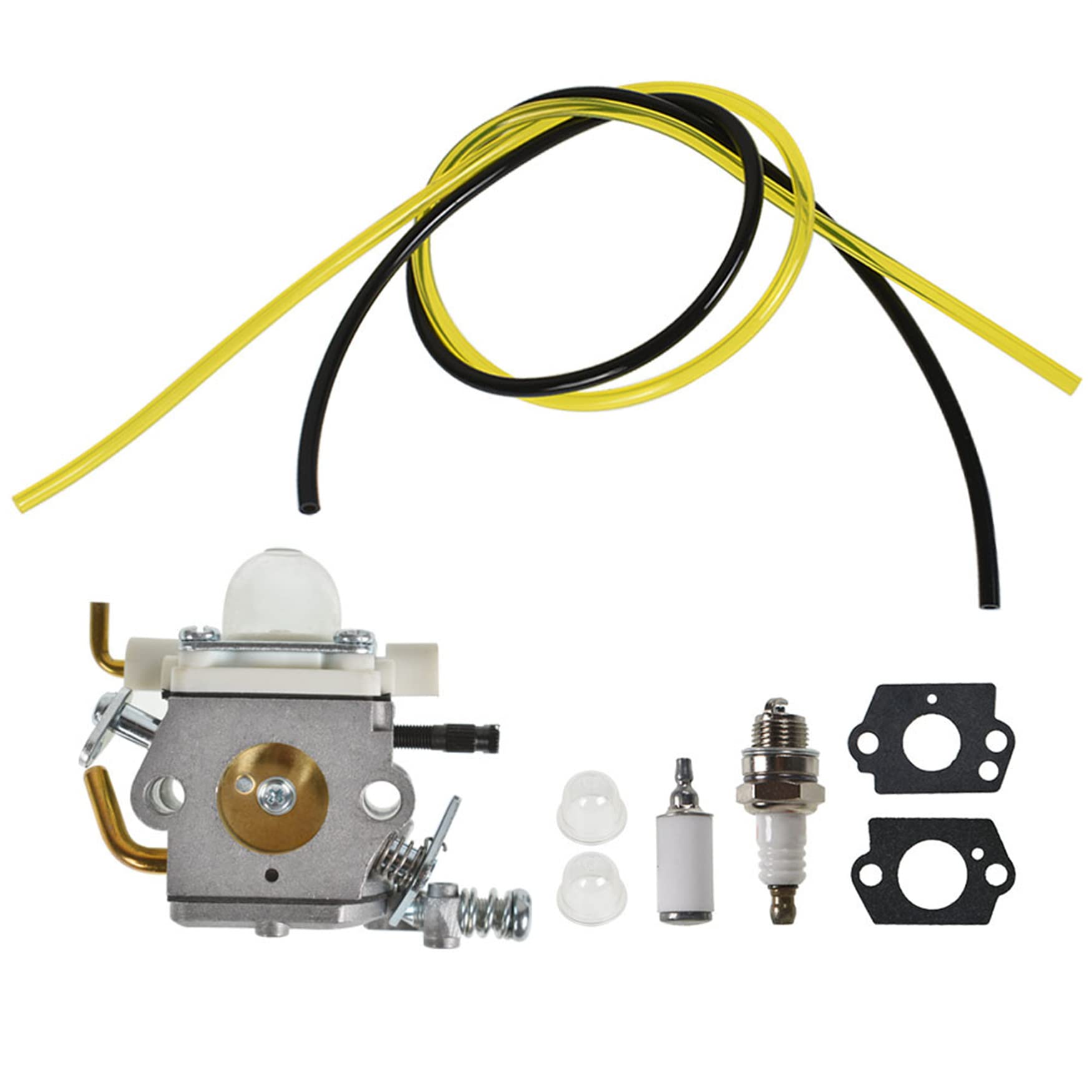Echo PB-580 PB-580T Carburetor Replacement with Spark Plug - Compatible with WFLNHB WTA-35 A021004331 - Perfect for Backpack Blower Maintenance & Repair