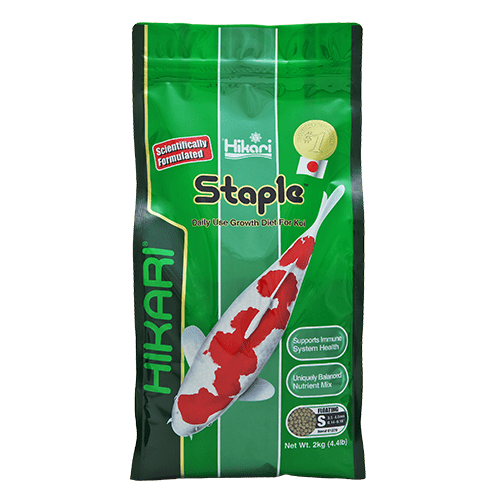 Hikari Koi Food - Premium Floating Pellet Diet for Healthy Koi Fish - Perfect for Pond & Outdoor Water Garden Feeding