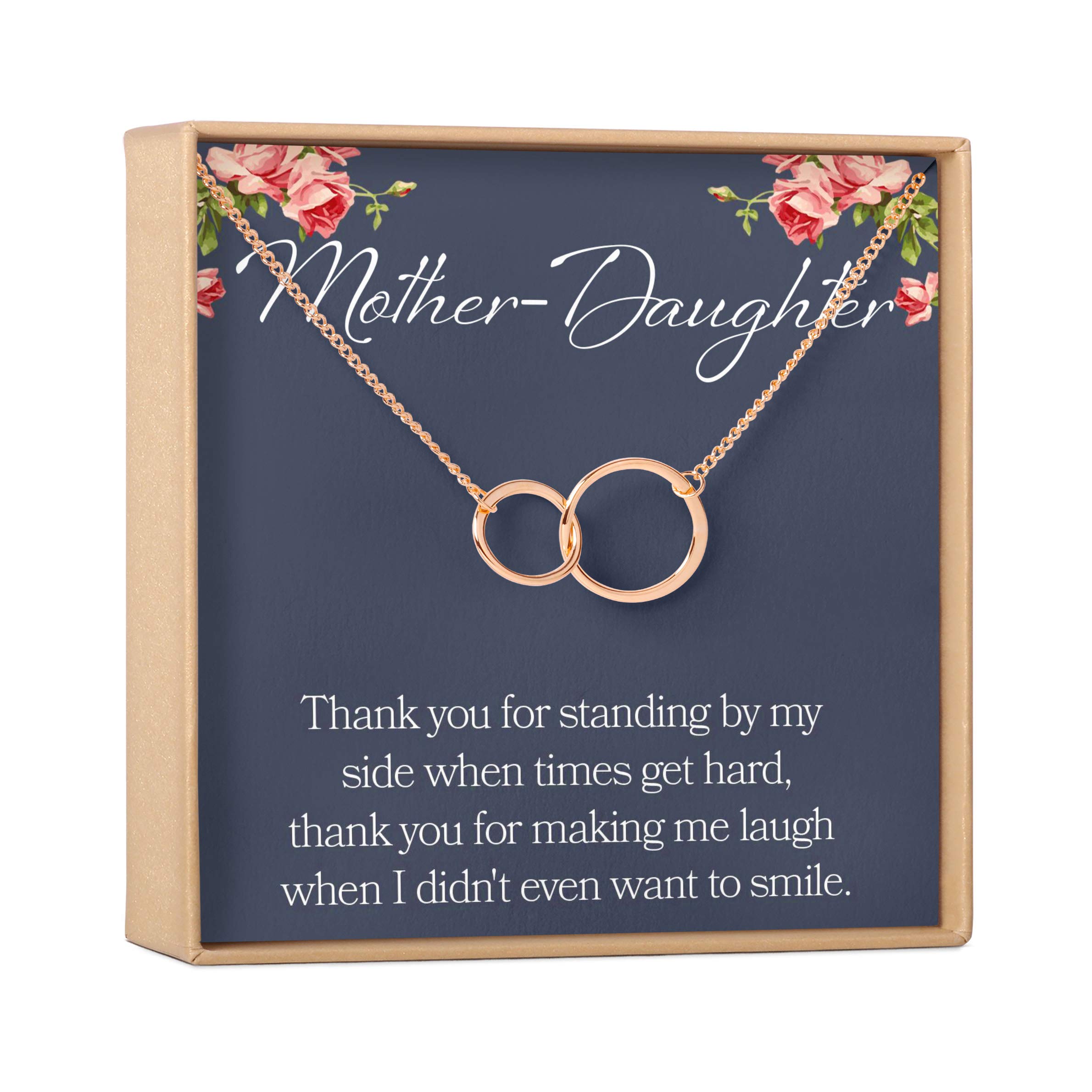 Mother & Daughter Necklace Set - Sterling Silver Heart Pendant Jewelry Gift for Birthday, Christmas, Anniversary | Perfect for Matching Outfits & Special Moments
