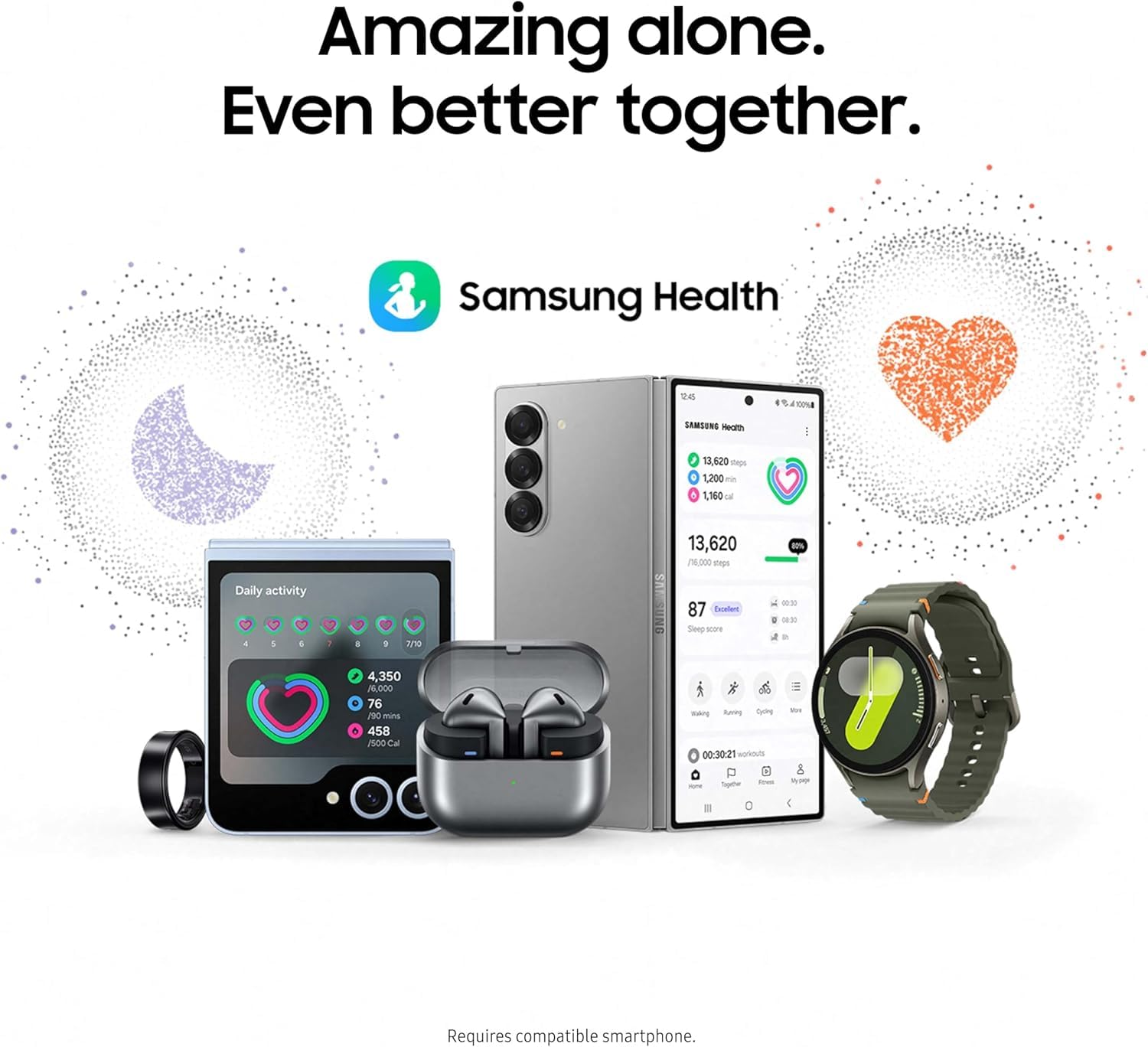 SAMSUNG Galaxy Watch 7 40mm Bluetooth Smartwatch - Energy Score, Heart Rate & Sleep Monitor, Fitness Tracker with Wellness Tips (2024 Renewed, Cream) - Perfect for Workouts, Running & Daily Health Tracking