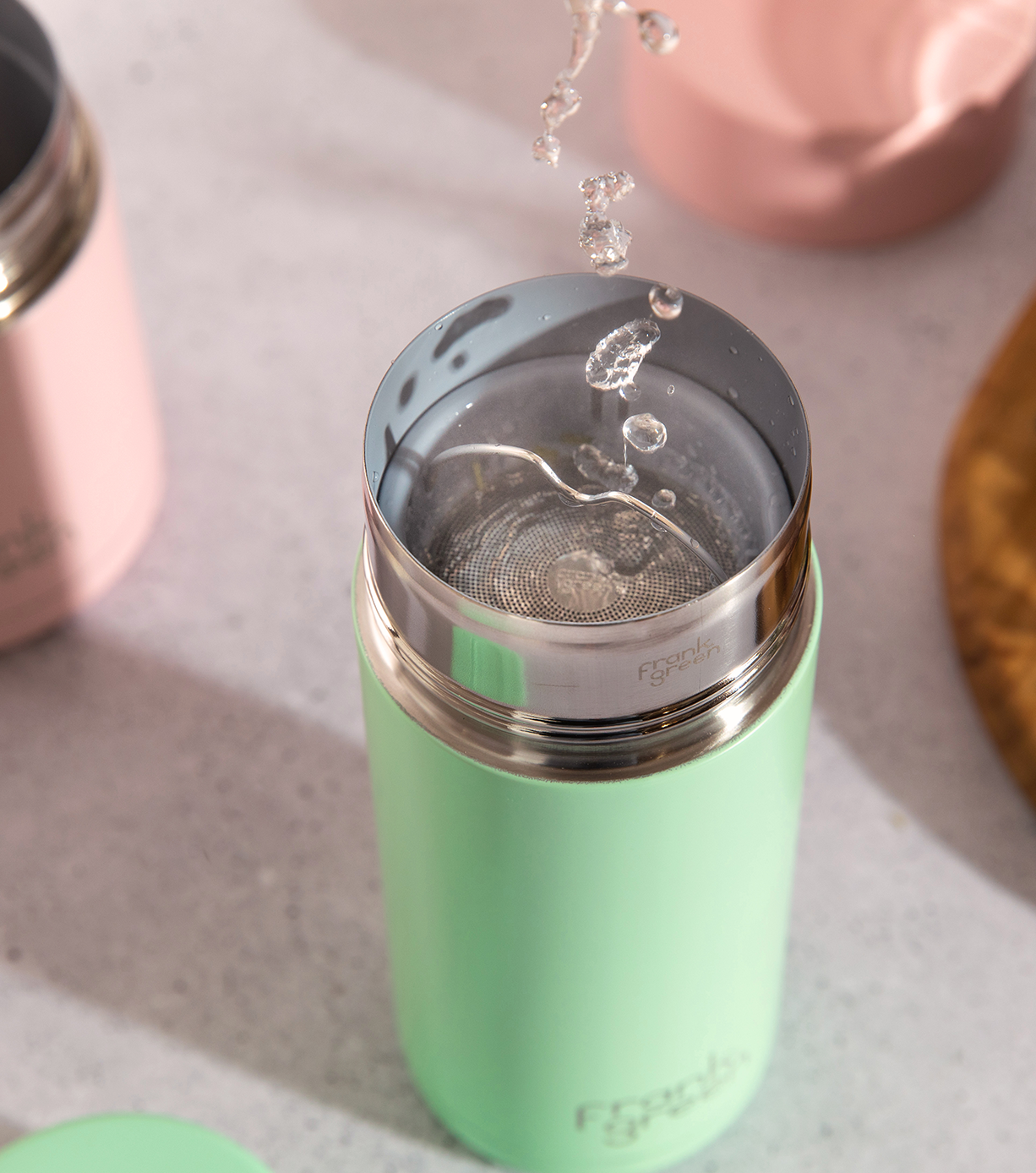 Premium Stainless Steel Tea Infuser with Handle - Fine Mesh Loose Leaf Tea Strainer for Hot & Iced Tea - Perfect for Home, Office, or Travel Use