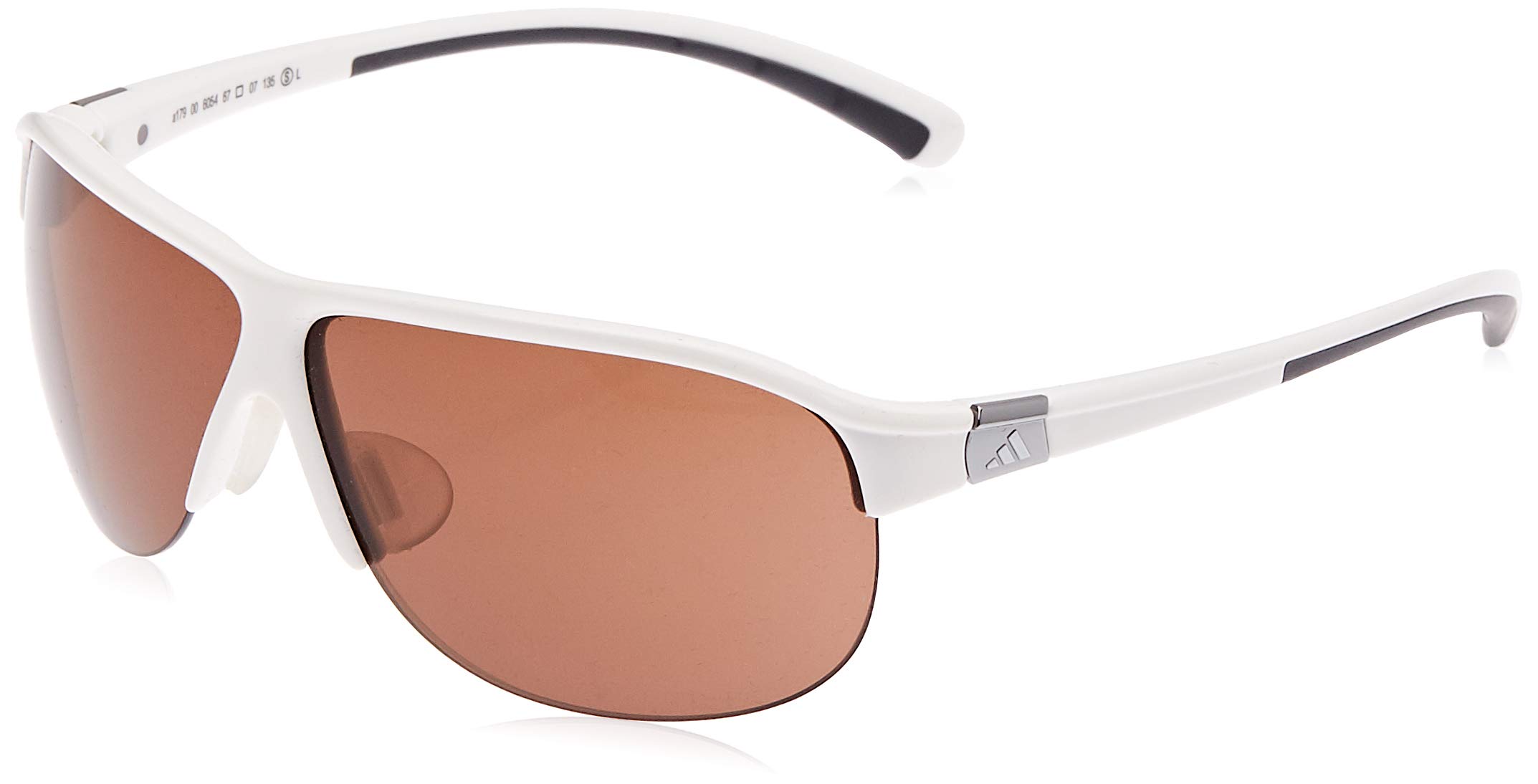 Adidas Tourpro S A179 6054 Aviator Sunglasses for Men & Women - Polarized UV Protection - Stylish Retro Pilot Shades for Driving, Travel & Outdoor Activities
