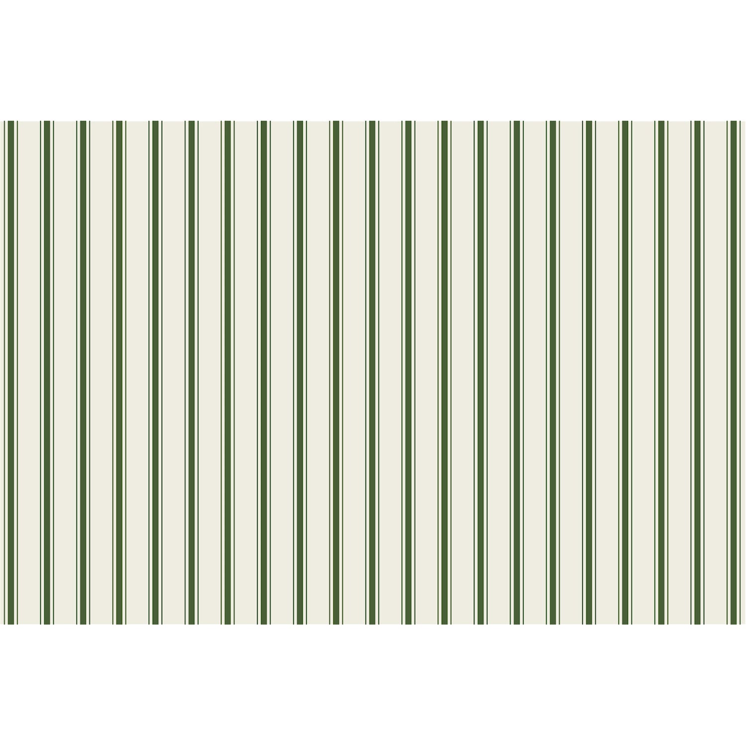 Eco-Friendly Green Ribbon Stripe Placemat Set - Washable & Durable Table Mats for Dining, Kitchen, and Party Decor - Perfect for Everyday Use and Special Occasions