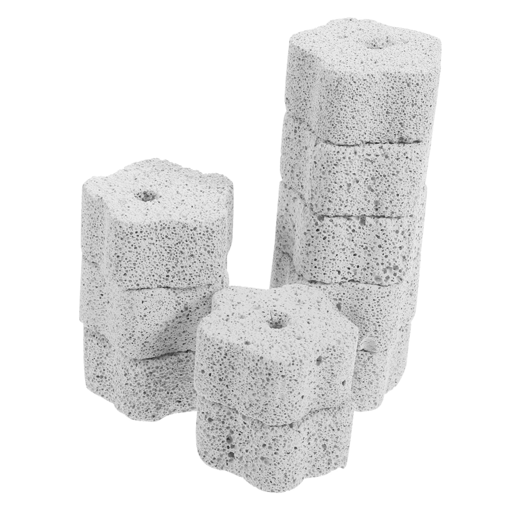 BESPORTBLE 10pcs Guinea Pig Toys & Chinchilla Chew Stones - Natural Molar Stones for Hamsters, Rabbits & Small Pets - Promotes Dental Health & Prevents Boredom - Perfect for Cage Enrichment & Playtime Activities