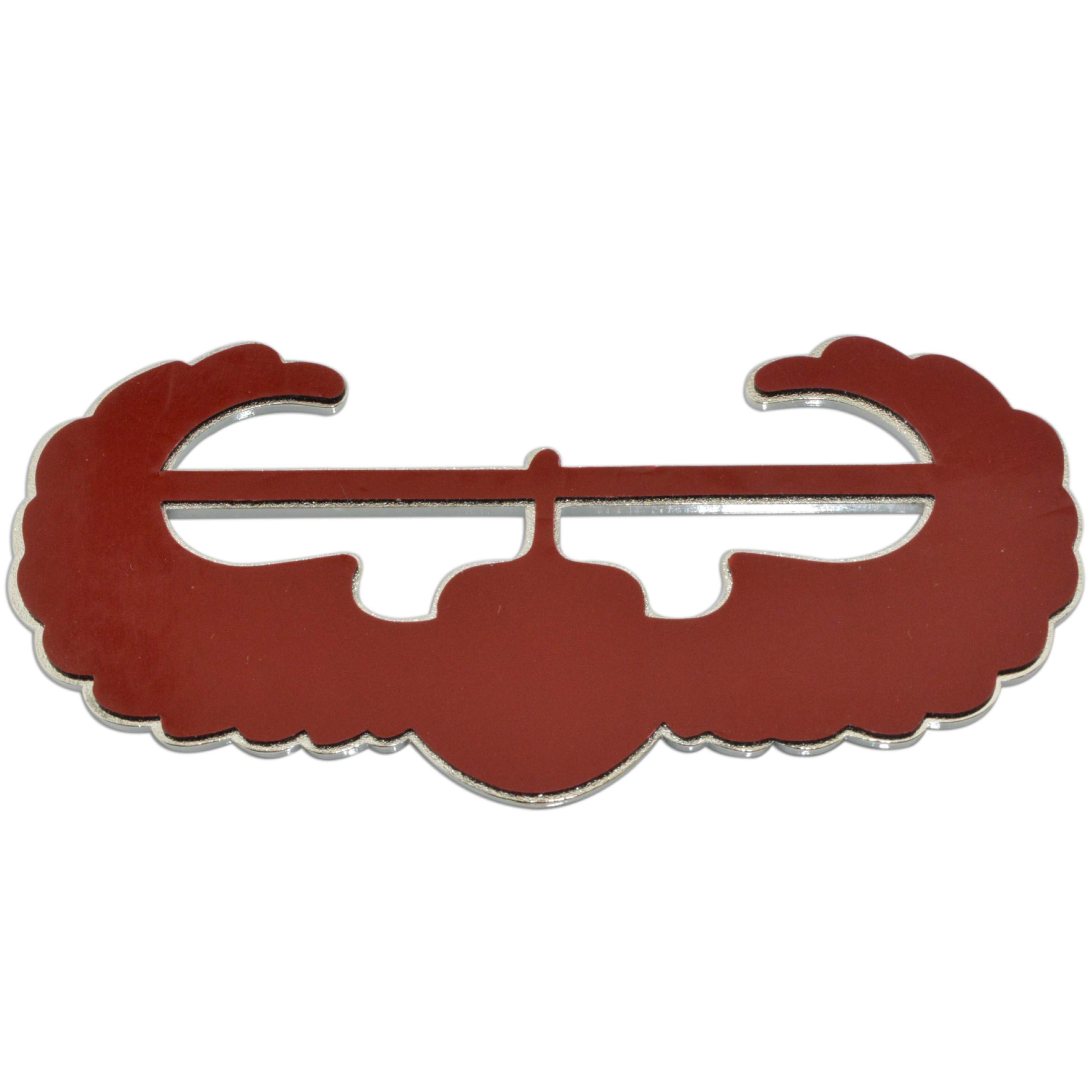 Army Air Assault Metal Decal Auto Emblem - Military Style Car Badge for Jeep, Truck & SUV - Perfect for Veterans, Enthusiasts & Off-Road Adventures