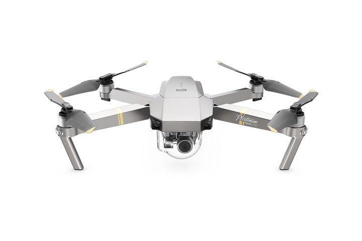DJI Mavic Pro Platinum Drone with Fly More Combo - 4K Camera, 30 Min Flight Time, Foldable Quadcopter for Aerial Photography & Videography | Perfect for Travel, Real Estate, and Outdoor Adventures