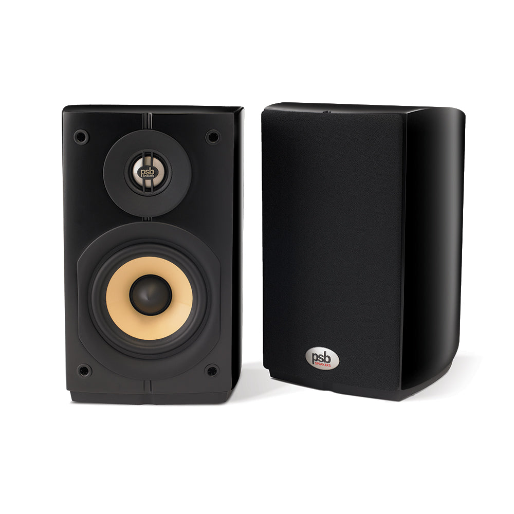 PSB Imagine MINI Compact Bookshelf Speakers (Pair) - High-Fidelity Audio for Home Theater, Music & Gaming - Perfect for Small Spaces & Desktop Setups