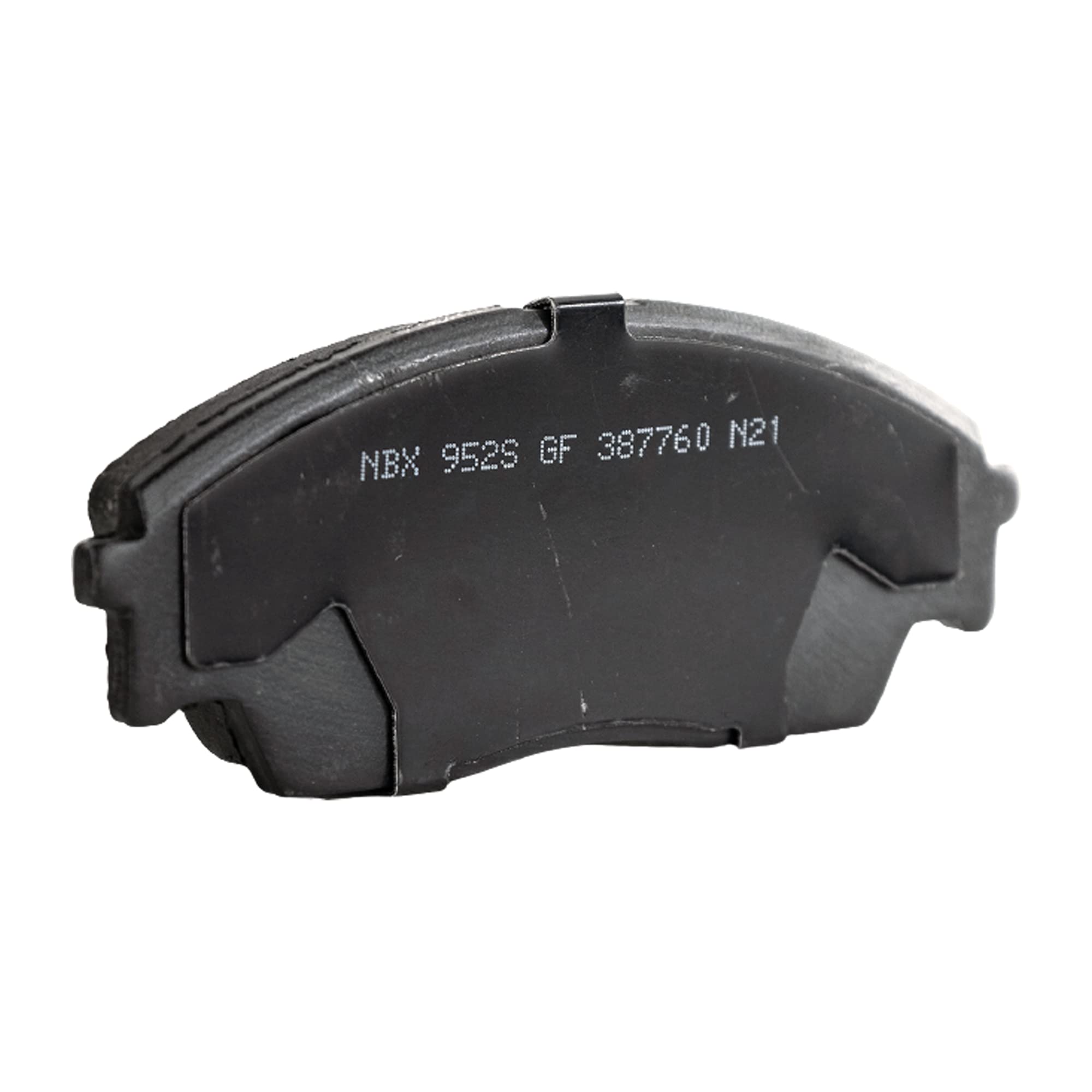 Garage-Pro Organic Brake Pad Set - Front Pro-Line Series for 1988-1990 Honda Prelude, 1990-1991 Honda Civic & CRX | Durable Friction Material, Quiet Performance | Perfect for Daily Commuting & City Driving