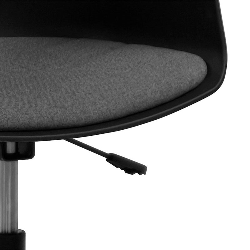 Ergonomic LIDAN Office Chair with Adjustable Height - Black - Perfect for Home Office, Gaming & Workspace Comfort