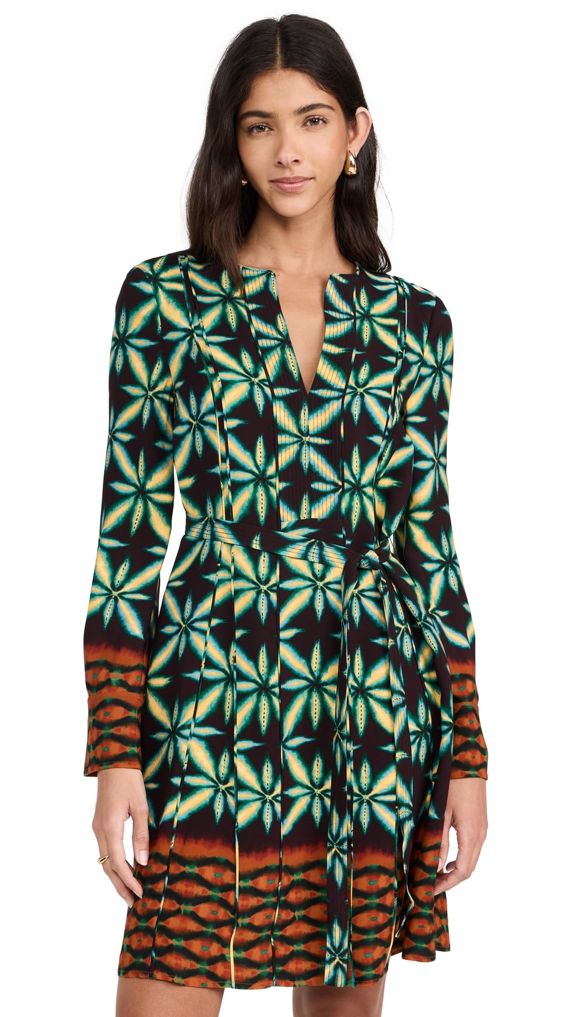 Ulla Johnson Women's Daisy Floral Print Midi Dress - Summer Boho Chic Style for Beach, Wedding & Vacation Outfits