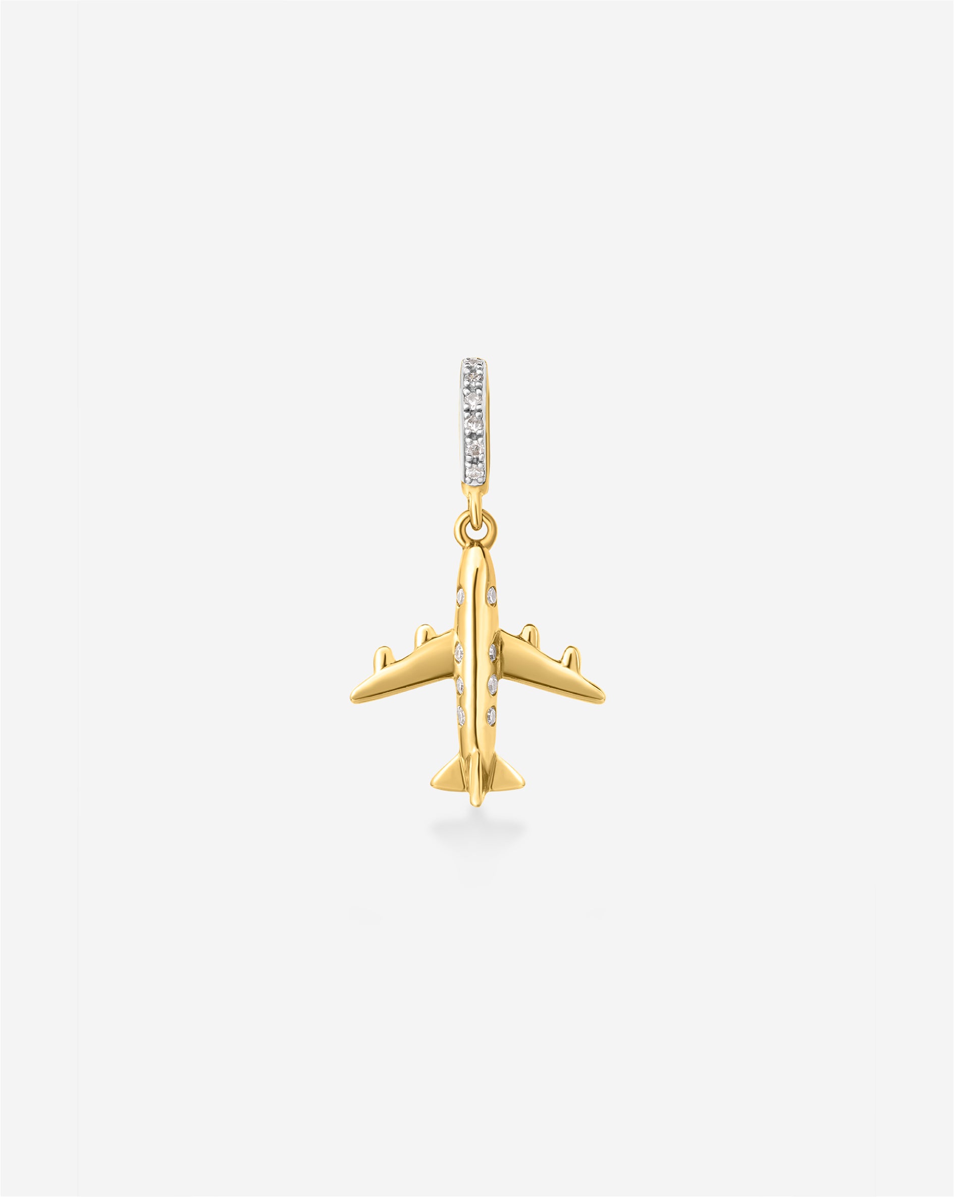 Airplane Pendant Necklace - Silver Plane Charm for Travel Lovers | Perfect for Aviators, Flight Attendants & Wanderlust Jewelry Gifts