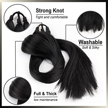 Premium Long Hair Wigs for Women - Natural Looking Synthetic Hair Extensions with Bangs | Perfect for Cosplay, Daily Wear & Special Occasions
