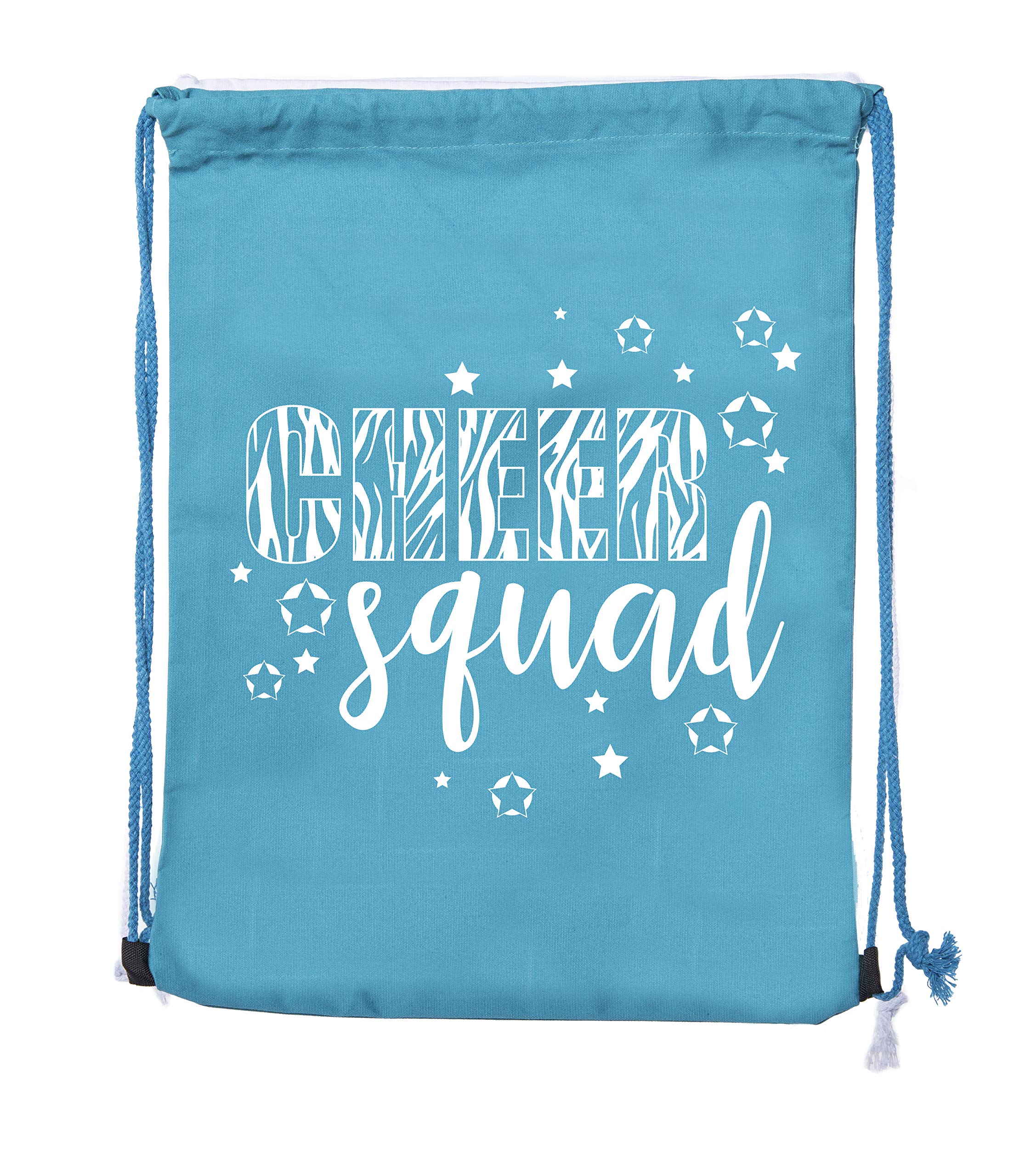 Cheerleading Backpacks for Girls - Cheer and Pom Drawstring Bags - Team Spirit Cinch Bags for Cheerleaders - Perfect for Practice, Games, and Travel