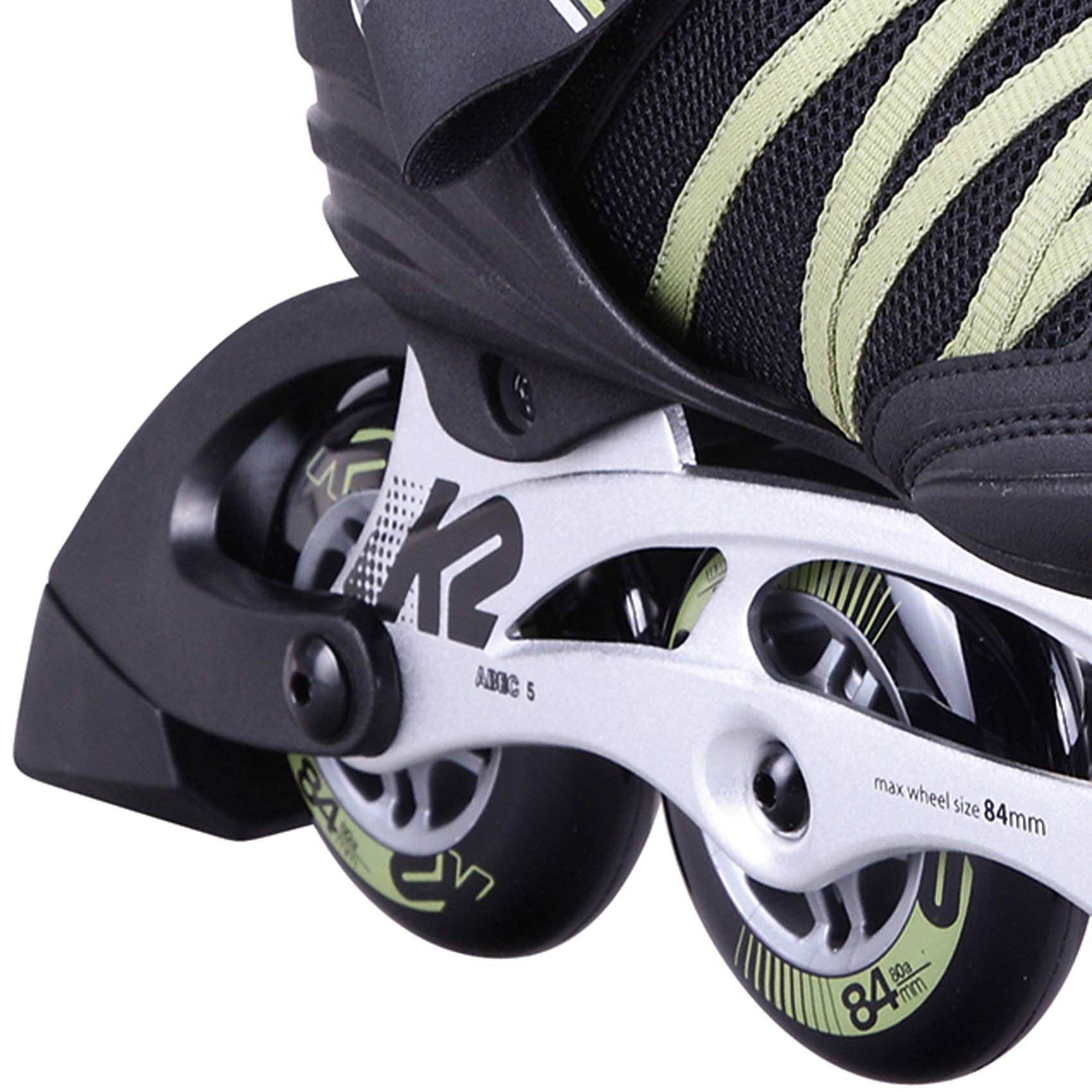 K2 Power 84 Men's Inline Skates - High Performance Rollerblades for Fitness, Speed Skating & Outdoor Sports