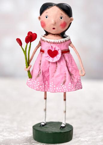 Lori Mitchell Collecting Hearts Valentine's Day Figurine - Romantic Home Decor for Valentine's Gifts & Anniversary Presents