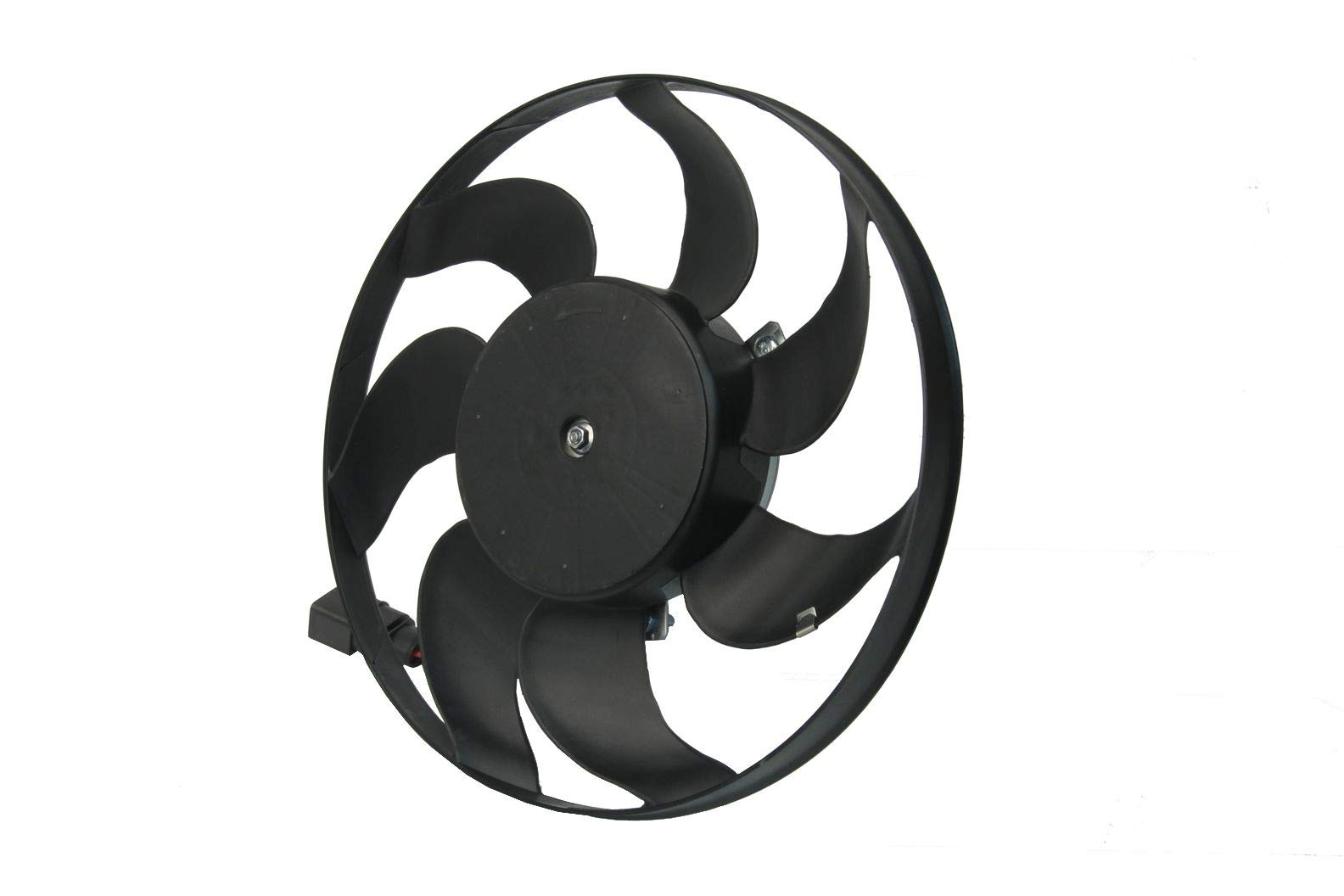 URO Parts 1KM959455E Right Side 200W Auxiliary Cooling Fan Assembly (295mm) - Perfect for BMW, Mercedes & VW Vehicle Cooling System Maintenance & Repair